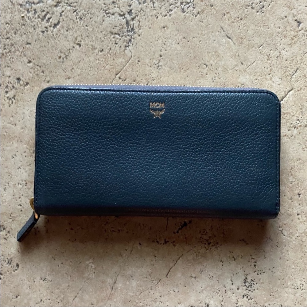 MCM Phantom Gray Wallet